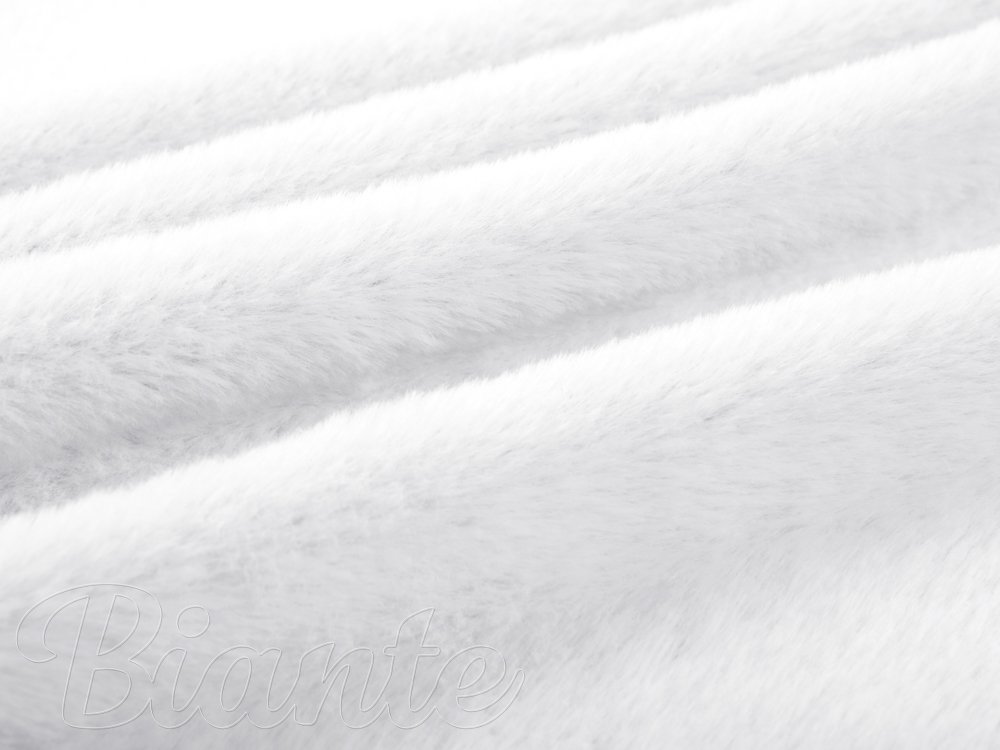 Plyš/umělá kožešina PL-001 Bílá - šířka 150 cm - detail 1 - Biante.cz Plyš/umělá kožešina PL-001 Bílá - šířka 150 cm - detail 1 - Biante.cz