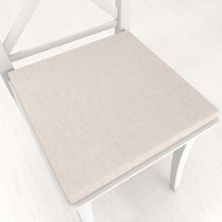 Štvorcový podsedák BKW-205 Režný žíhaný - 38x38x3 cm - Biante.sk