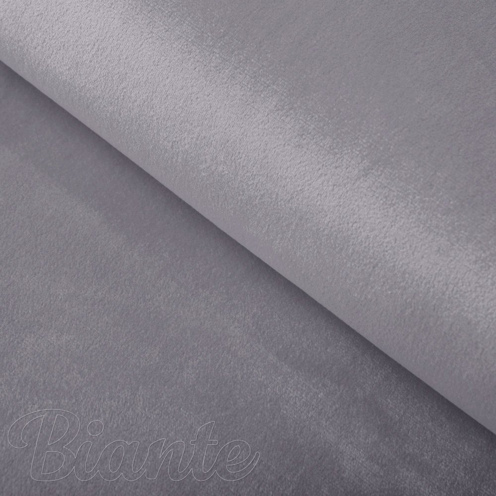Zamatová látka Velvet Prémium SVP-013 Sivá - šírka 145 cm a 280 cm - Biante.sk