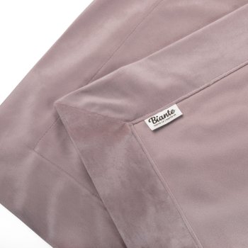 Zamatový prehoz/behúň na posteľ Velvet Prémium SVP-002 Staroružový - detail 1 - Biante.sk