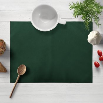 Sametové prostírání na stůl Velvet Premium SVP-040 Lesní zelená - Biante.cz