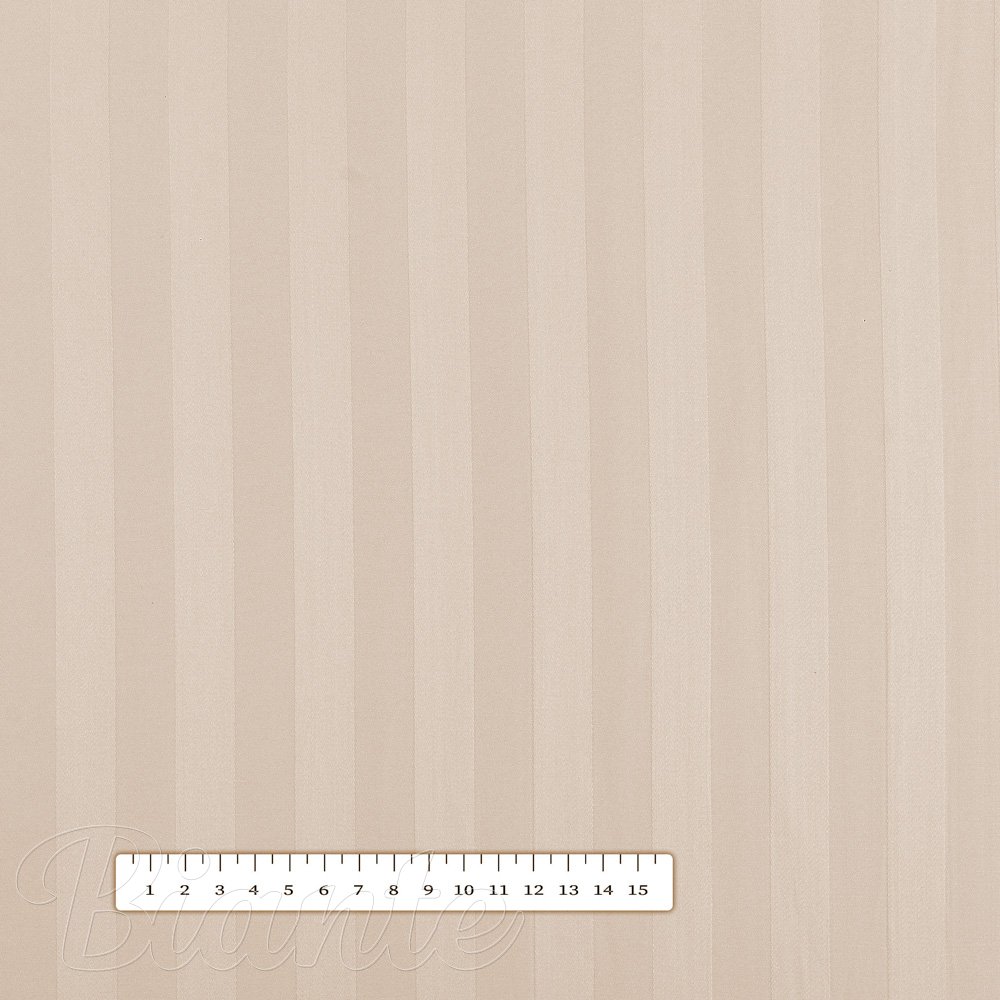 Damašek Atlas Gradl béžový - proužky 2 cm DM-018 - metráž šířka 150 cm - detail 2 - Biante.cz