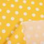 Bavlněná látka/plátno Sandra SA-735 Bílé puntíky na žlutooranžovém - šířka 160 cm - detail 4 - Biante.cz