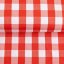 Teflonová látka na ubrusy TF-071 Červeno-bílá kostka - šířka 155 cm - detail 4 - Biante.cz