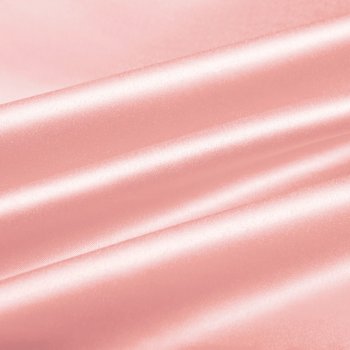 Látka polyesterový satén LUX-061 Světle korálově růžová - šířka 150 cm