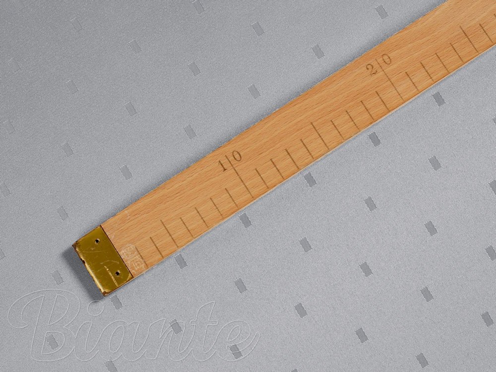 Teflonová látka na ubrusy TF-080 Obdélníčky na šedém - šířka 160 cm - detail 5 - Biante.cz Teflonová látka na ubrusy TF-080 Obdélníčky na šedém - šířka 160 cm - detail 5 - Biante.cz