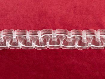 Řasící stuha RS-009 cik-cak - šířka 5 cm - řasení 1:2,5 - Biante.cz