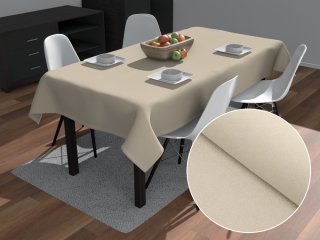 Velký dekorační obdélníkový ubrus BKU-121 Latte - Biante.cz Velký dekorační obdélníkový ubrus BKU-121 Latte - Biante.cz