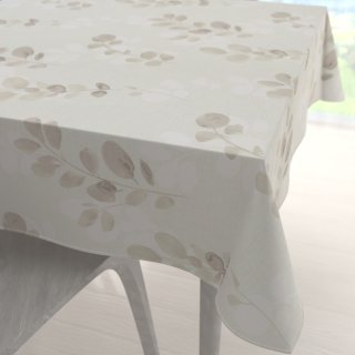 Bavlněný čtvercový ubrus Sandra SA-681 Eukalyptové listy na světlém pastelově zeleném - Biante.cz Bavlněný čtvercový ubrus Sandra SA-681 Eukalyptové listy na světlém pastelově zeleném - Biante.cz