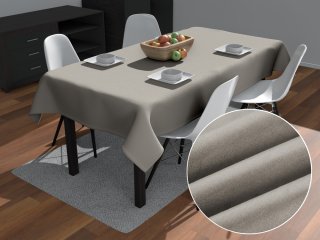Obdélníkový ubrus/imitace broušené kůže Alcantara ALC-014 Světle šedý - Biante.cz Obdélníkový ubrus/imitace broušené kůže Alcantara ALC-014 Světle šedý - Biante.cz