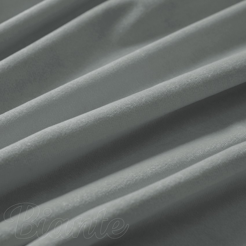 Sametová látka Velvet Premium SVP-046 Světle šedá - šířka 145 cm - detail 4 - Biante.cz