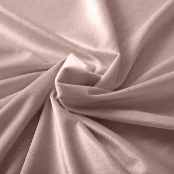 Sametová látka Velvet Premium SVP-043 Pudrově růžová - šířka 300 cm - detail 1 - Biante.cz
