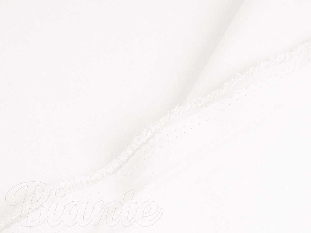 Dekorační jednobarevná látka Rongo RG-032 Krémově bílá - šířka 150 cm - detail 2 - Biante.cz