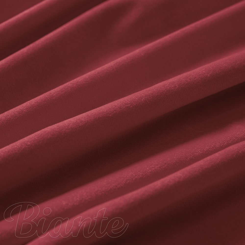 Zamatová látka Velvet Prémium SVP-050 Vínovo červená - šírka 280 cm - detail 4 - Biante.sk