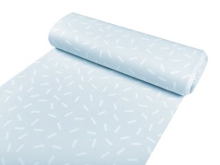 Dekoračná látka PM-063 Konfety na pastelovo modrosivom - šírka 150 cm - detail 1 - Biante.sk Dekoračná látka PM-063 Konfety na pastelovo modrosivom - šírka 150 cm - detail 1 - Biante.sk