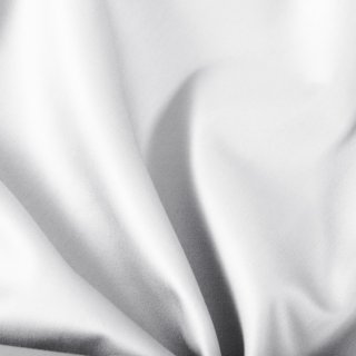 Látka bavlněný satén ST-001 Bílá - šířka 280 cm - detail 1 - Biante.cz