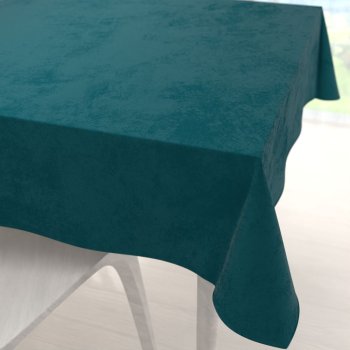 Sametový čtvercový ubrus Velvet Premium SVP-025 Petrolejový - Biante.cz Sametový čtvercový ubrus Velvet Premium SVP-025 Petrolejový - Biante.cz