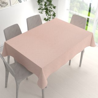 Teflonový obdélníkový ubrus Milano TF-048 - světle růžový - detail 1 - Biante.cz