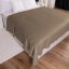 Sametový přehoz na postel Velvet Premium SVP-034 Kávově hnědý - detail 1 - Biante.cz