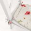 Oblý podsedák Porto PRT-022 Vlčí máky a kopretiny na režném - 39x37x3 cm - detail 1 - Biante.cz