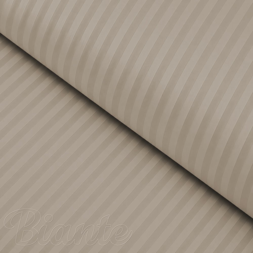 Damašek Atlas Gradl latte - proužky 1 cm DM-022 - metráž šířka 300 cm - Biante.cz