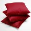 Sametový povlak na polštář Velvet Premium SVP-038 Sytě červený - detail 1 - Biante.cz