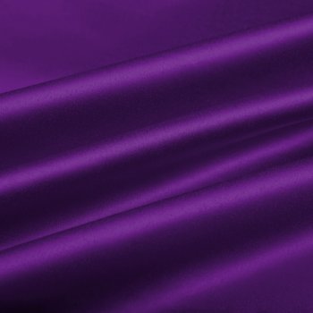 Látka polyesterový satén LUX-044 Zářivě fialová - šířka 150 cm