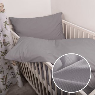 Dětské hřejivé povlečení Velvet Brick SVB-205 Šedé - Biante.cz Dětské hřejivé povlečení Velvet Brick SVB-205 Šedé - Biante.cz