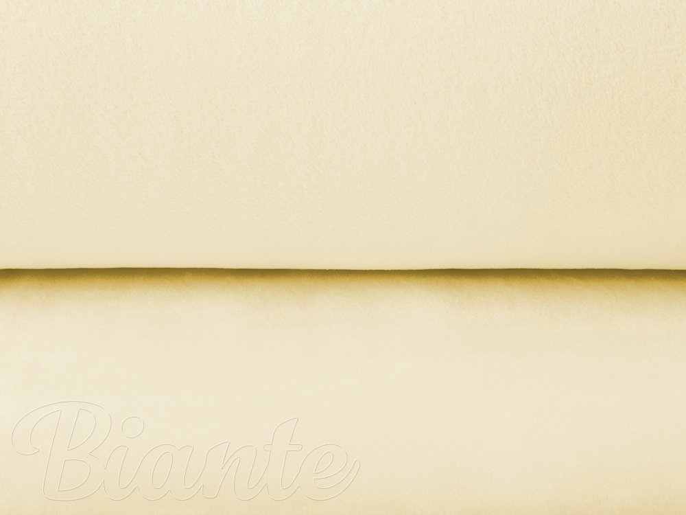 Mikroplyšová látka MIP-035 Světle vanilková - šířka 150 cm - detail 3 - Biante.cz