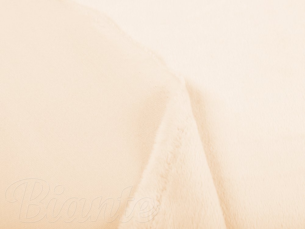 Mikroplyšová látka MIS-004 Světle žlutá - šířka 145 cm - detail 2 - Biante.cz