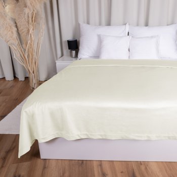 Sametový přehoz na postel Velvet Premium SVP-003 Smetanový - Biante.cz