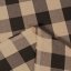 Bavlněná látka Olivia OL-017 Hnědo-béžová kostka velká - šířka 150 cm - detail 3 - Biante.cz