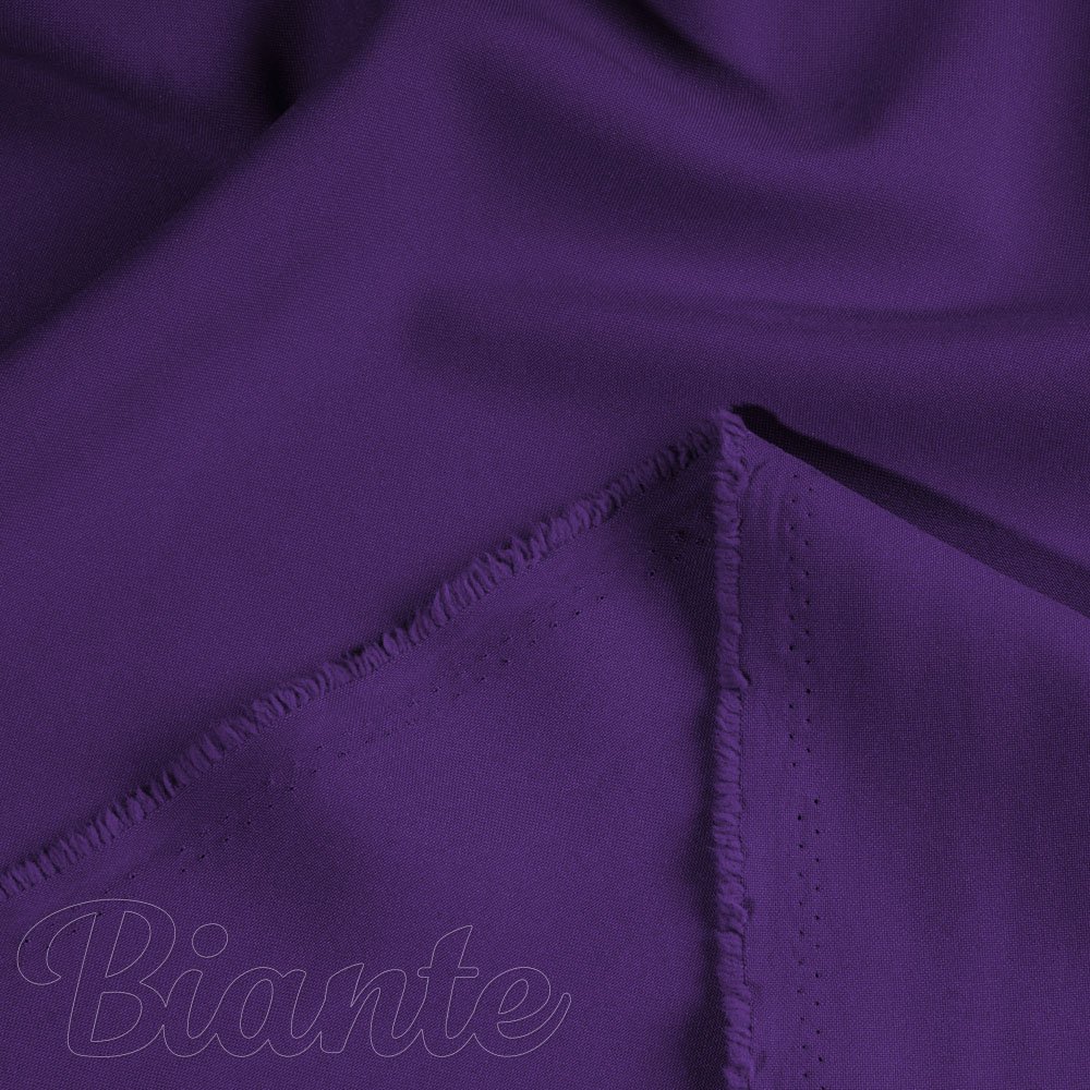 Dekorační jednobarevná látka Rongo RG-082 Tmavě fialová - šířka 150 cm - detail 2 - Biante.cz