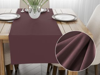 Sametový běhoun na stůl Velvet Premium SVP-019 Hnědofialový - Biante.cz Sametový běhoun na stůl Velvet Premium SVP-019 Hnědofialový - Biante.cz