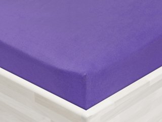 Dětské jersey napínací prostěradlo do postýlky JR-013 Fialové - detail 1 - Biante.cz Dětské jersey napínací prostěradlo do postýlky JR-013 Fialové - detail 1 - Biante.cz