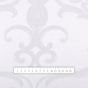 Dekorační látka Monako PM-125 Velký zámecký vzor bílý - šířka 320 cm - detail 7 - Biante.cz