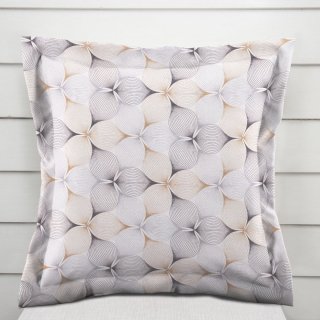 Dekoračná obliečka na vankúš s lemom PML-031 Designové geometrické obrazce na bielom - Biante.sk Dekoračná obliečka na vankúš s lemom PML-031 Designové geometrické obrazce na bielom - Biante.sk