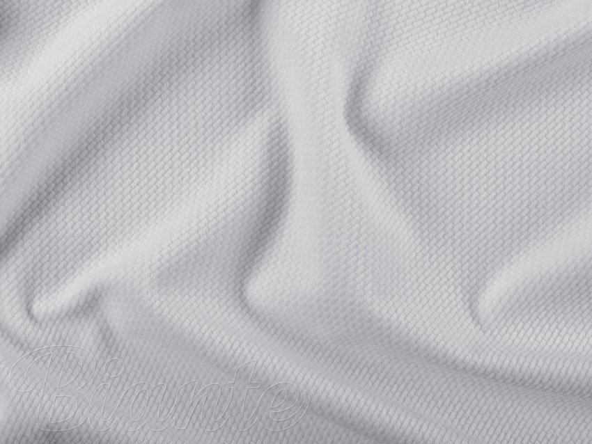 Strukturovaný samet Velvet Brick SVB-206 Světle šedý - šířka 150 cm - detail 2 - Biante.cz