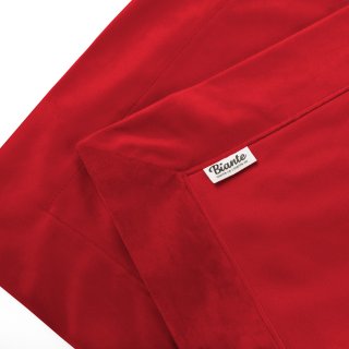 Zamatový prehoz/behúň na posteľ Velvet Prémium SVP-051 Sýto červený - detail 1 - Biante.sk Zamatový prehoz/behúň na posteľ Velvet Prémium SVP-051 Sýto červený - detail 1 - Biante.sk