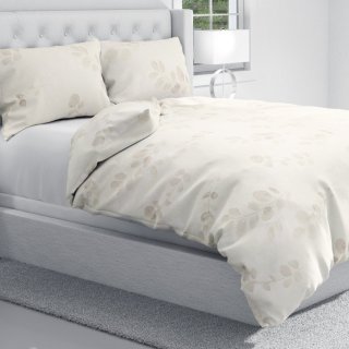 Bavlněné ložní povlečení Sandra SA-681 Eukalyptové listy na světlém pastelově zeleném - detail 1 - Biante.cz Bavlněné ložní povlečení Sandra SA-681 Eukalyptové listy na světlém pastelově zeleném - detail 1 - Biante.cz