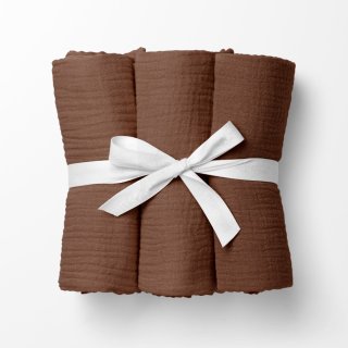 Mušelínová plienka/dečka Nature MSN-075 Hnedá - ZVÝHODNENÁ SADA 3 KS - Biante.sk Mušelínová plienka/dečka Nature MSN-075 Hnedá - ZVÝHODNENÁ SADA 3 KS - Biante.sk