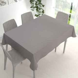 Veľký dekoračný obdĺžnikový obrus BKR-503 Sivý režný - detail 1 - Biante.sk Veľký dekoračný obdĺžnikový obrus BKR-503 Sivý režný - detail 1 - Biante.sk