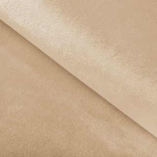 Sametová látka Velvet Premium SVP-006 Pískově béžová - šířka 280 cm - Biante.cz