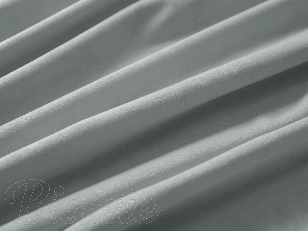 Dekorační látka Samet Velvet SV-029 Cementově šedá - šířka 150 cm - detail 4 - Biante.cz Dekorační látka Samet Velvet SV-029 Cementově šedá - šířka 150 cm - detail 4 - Biante.cz