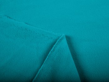 Polar fleece antipilling PF-008 Světle petrolejový – metráž š. 150 cm - detail 1 - Biante.cz