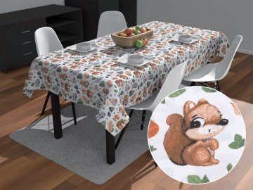 Dětské ubrusy, běhouny a prostírání - Vzor - Valentýnský