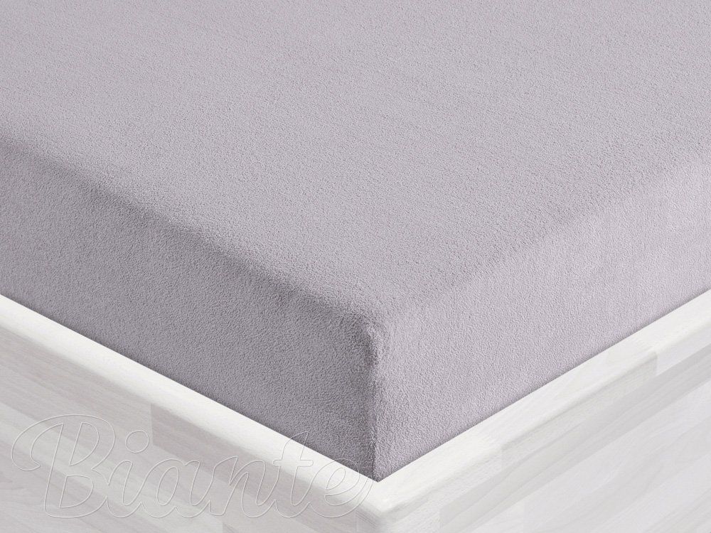 Dětské froté napínací prostěradlo do postýlky FR-028 Světle šedé - detail 1 - Biante.cz Dětské froté napínací prostěradlo do postýlky FR-028 Světle šedé - detail 1 - Biante.cz