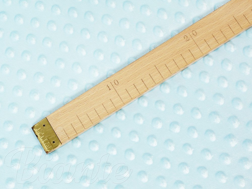 Dětská látka Minky 3D puntíky MKP-013 Ledová modrá - šířka 150 cm - detail 5 - Biante.cz Dětská látka Minky 3D puntíky MKP-013 Ledová modrá - šířka 150 cm - detail 5 - Biante.cz