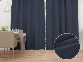 Dekorační závěs Rongo RG-066 Tmavě šedý - Biante.cz