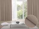 100% zatemňovací záves Blackout BKR-502 Svetlo hnedý režný - šírka 140 cm - Biante.sk
